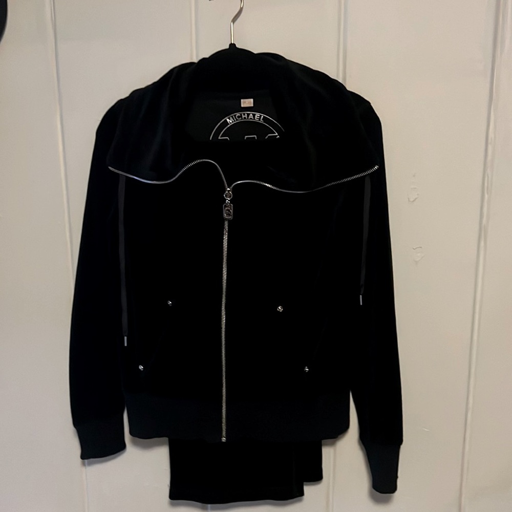 Michael Kors Womens Velour Tracksuit